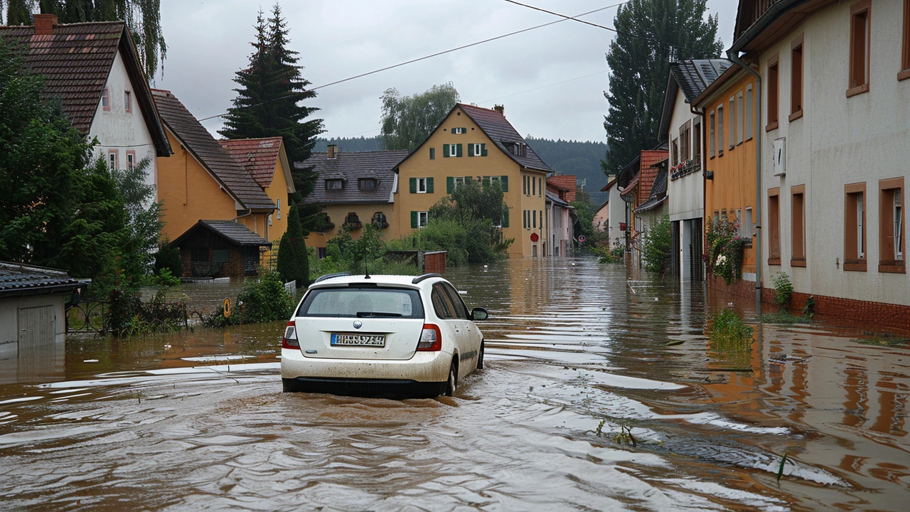 Audi Halts Shifts Following Devastating Floods Disrupting German Daily Life