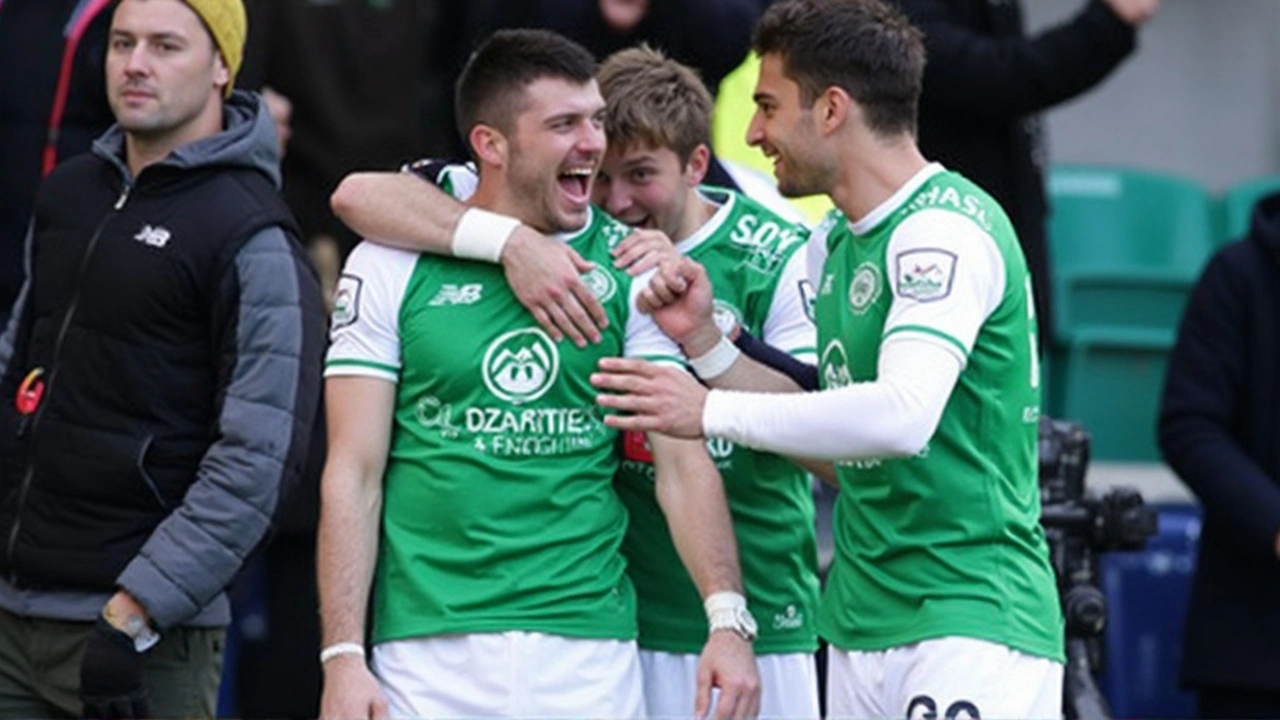 Hibernian's Stunning Win Over Celtic: Josh Campbell Shines with First-Half Double